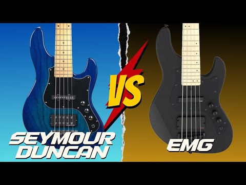 Seymour Duncan vs EMG pickups feat FUJIGEN Basses