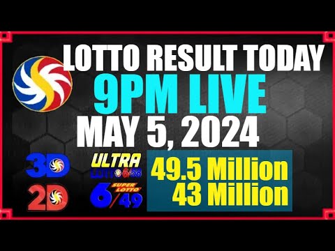 Lotto Result Today May 5, 2024 9pm Ez2 Swertres