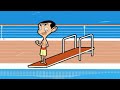 The Diving Board Mr Bean Cartoons For Kids WildBrain Kids