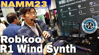 Video thumbnail for NAMM 2023 - Robkoo - Wind Synthesizer R1 by sonicstate