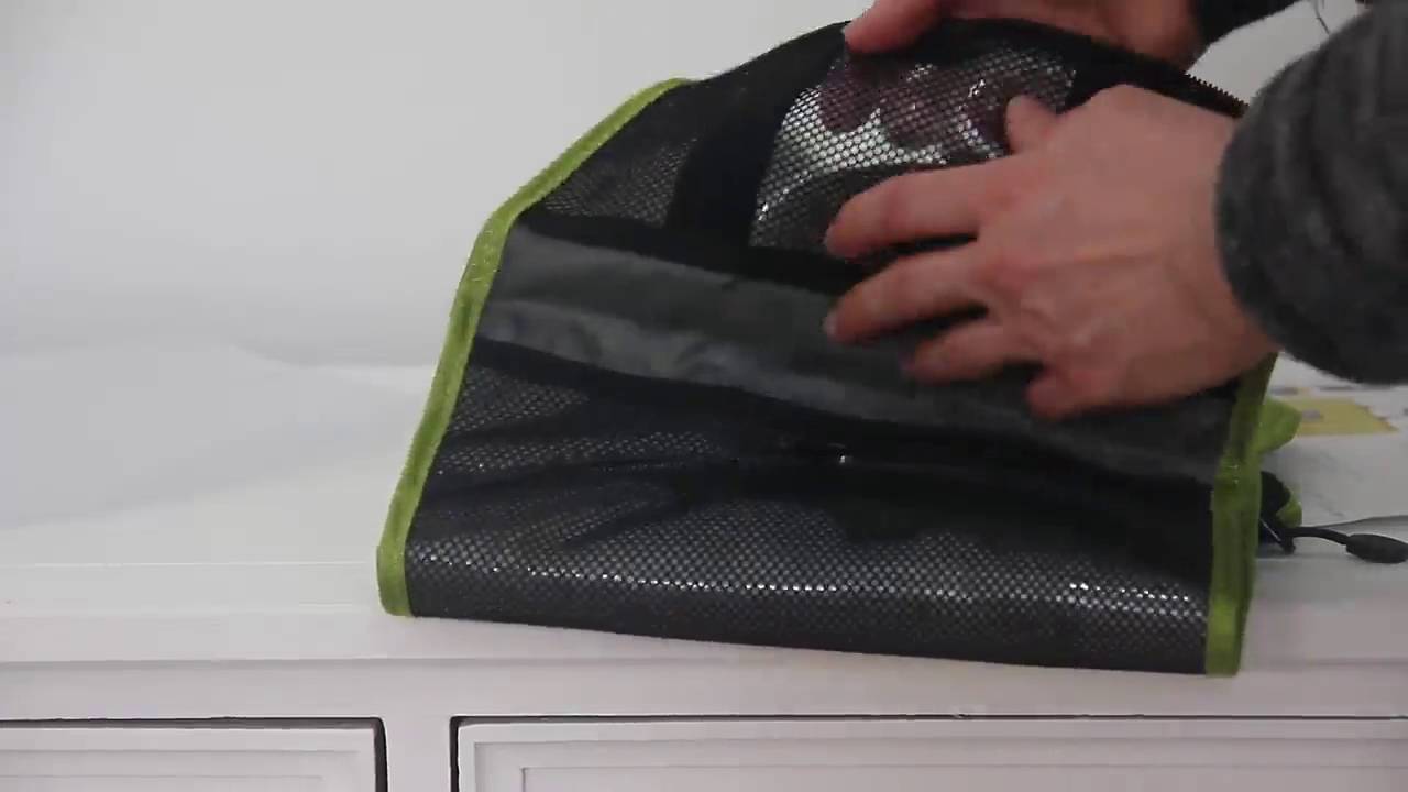 BAGSMART Trousse de Toilette à Suspendre, Belle trousse de toilette, pratique et waterproof