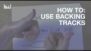 How to use BACKING TRACKS with your band - Move Like This