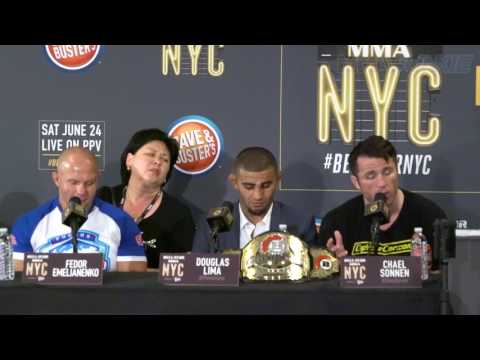 Chael Sonnen (sort of) walks back post-fight callout of Fedor Emelianenko, who vows to keep fighting