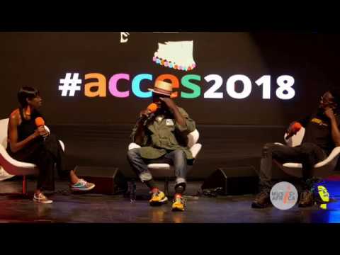ACCES 2018 Panel: Mr Eazi and Blinky Bill discuss the power of music collaborations in Africa