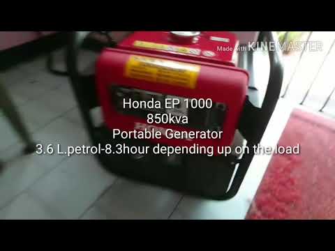 Honda ep 1000 specifications and how to use it