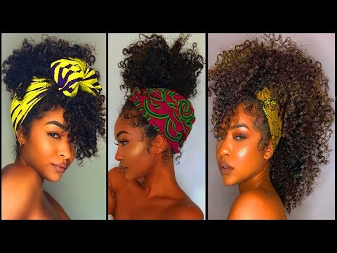 15 Easy Turban Hairstyle Tips For Natural Curly Hair...