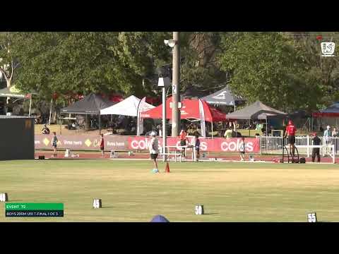 Boys U10 200m Timed Final 1: 2023-24 State Track and Field Championships