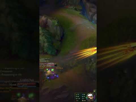 Watch to the end Teemo vs Heimerdinger - League Of Legends #shorts