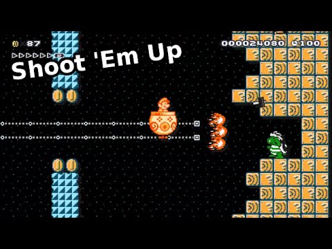 Shoot 'Em Up - Super Mario Maker