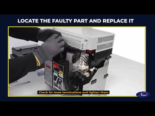 Practice on repair and maintenance of circuit breaker