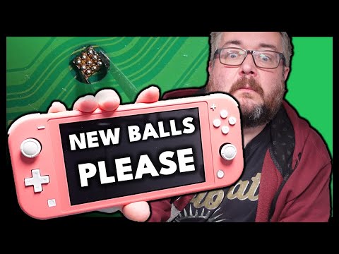I Bought a FAULTY Switch Lite on eBay | EPIC Reballing* | Can I FIX It?