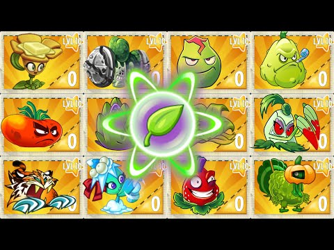 PvZ 2 9.5.1 - All Plants Power Up VS Strongman Gargantuar(New Update,New plants)