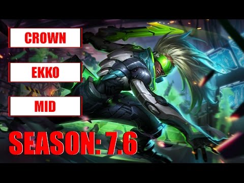 Samsung Galaxy Crown Play Ekko Mid Challenger Korean Pro Replay