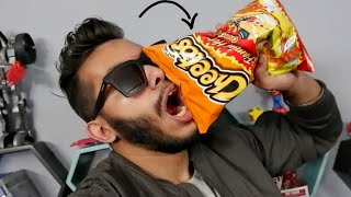Indian Trying Flamin Hot Cheetos For The First Time 🔥