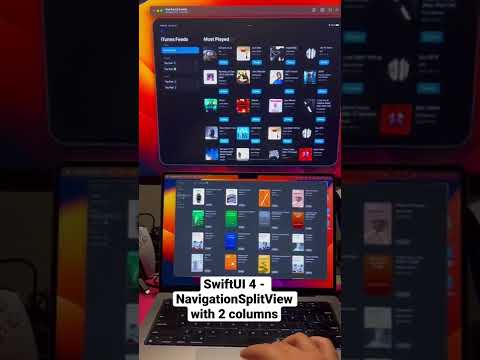 SwiftUI 4 - NavigationSplitView with 2 Columns thumbnail