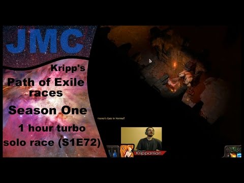 Kripp's Path of Exile races - Season One, 1 Hour Turbo solo (S1E72)