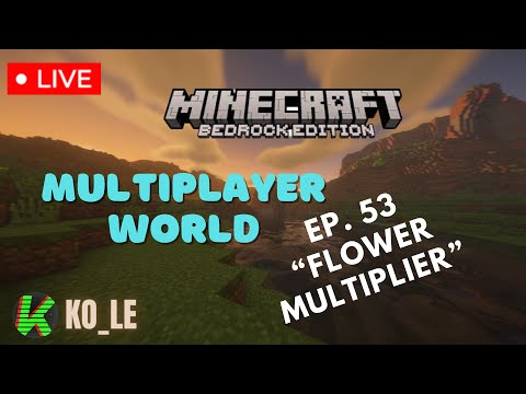 KO_LE - 🔴LIVE🔴 Minecraft Multiplayer World (Free To Join!) [ep.53]