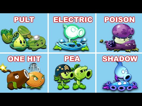 PvZ 2 6 Best Pair Team Plant Battlez - Who Will Win?  PvZ 2 Team Plant Vs Team Plant