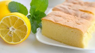 0 sugar 0 flour Lemon Cake! In Just 5 Mins!#lemon #cake #tasty #healthy #nosugar #viral #food