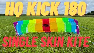HQ Kick 180 Single Skin Kite - Kurztest