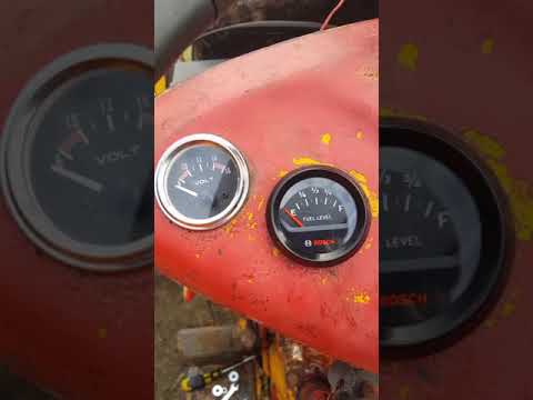 Massey Ferguson 202 New Bosch Fuel Gauge Installed
