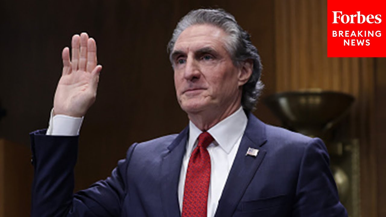 JUST IN: Senate Energy Committee Holds Hearing To Consider Doug Burgum To Be The Interior Secretary