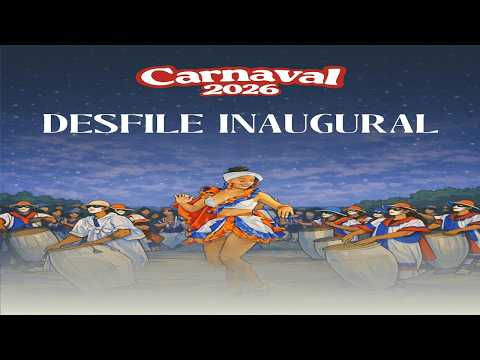 Desfile inaugural del Carnaval 2026 en Tacuarembó - Uruguay 08/02/2026