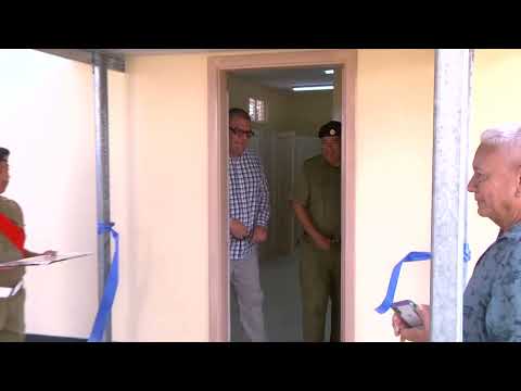 The Price Barracks BDF Camp has a new bathroom building