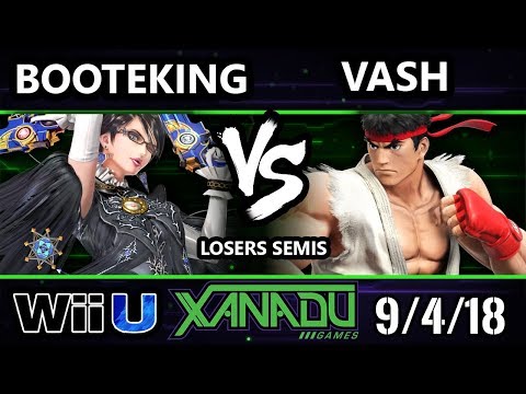 S@X 266 Smash 4 -  BootEKing (Bayonetta) Vs.  Vash (Ryu) Wii U Losers Semis
