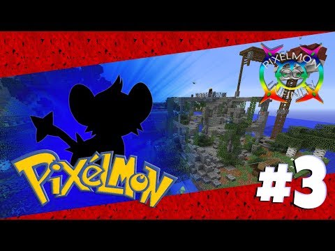 Minecraft | Pixelmon Infinity | Ep:3 I MY FIRST GYM BADGE!