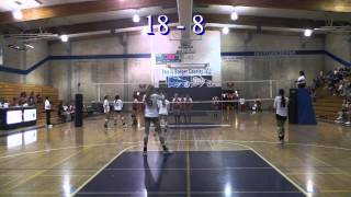 preview picture of video 'Yosemite Badgers Varsity Volleyball 2012-10-18 vs Kerman Game 1'