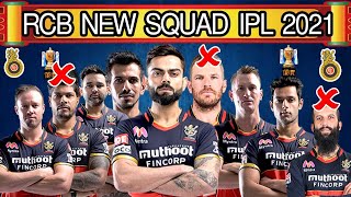 IPL 2021 - Royal challengers bangalore Probable squad & Release Player List 2021 |  Rcb team 2021