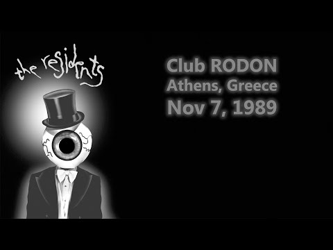 The Residents - (Almost Full Set, Audio Only) @ Rodon, Athens Greece 07/11/1989