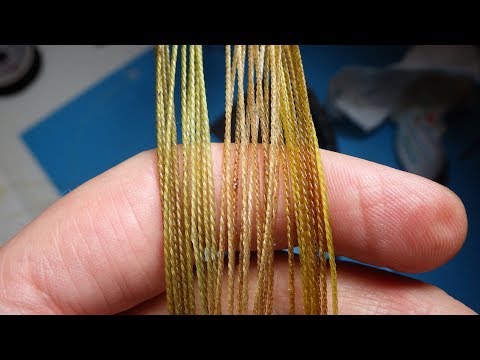 Making your own Substitute Gut for tying Classic Salmon Flies Video