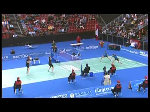 swiss open 2011 Semi Final Jung Eun Ha Min Jung Kim vs Christinna Pedersen Kamilla Rytter Juhl Swiss Open 20111