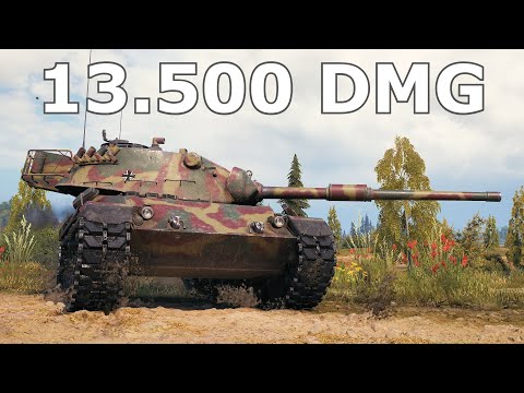 World of Tanks Leopard 1 - 3 Kills 13,5K Damage
