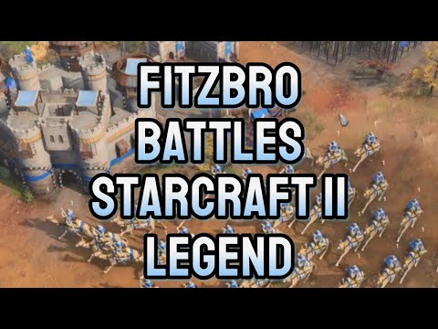 Age of Empires IV Gameplay - Starcraft 2 Pro vs AOE 3 Pro