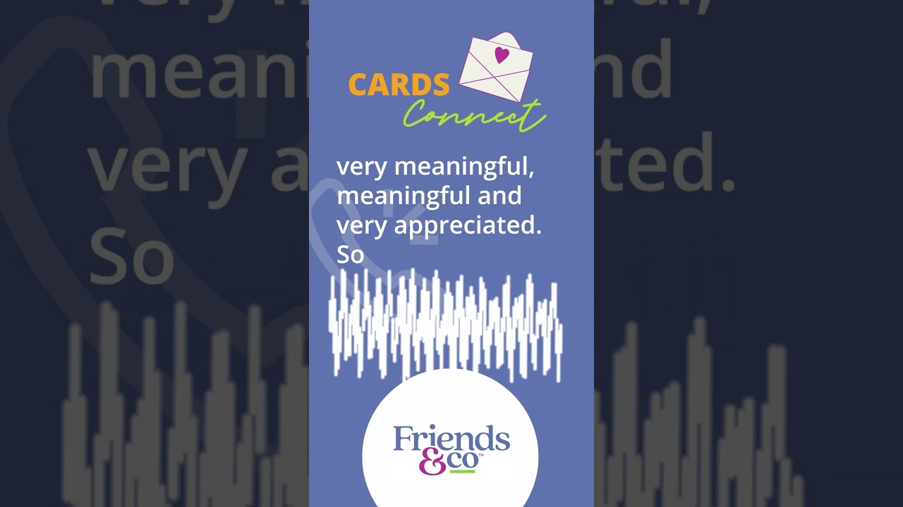 How greeting cards help older adults feel connected | Friends & Co
