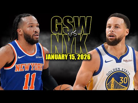Golden State Warriors vs New York Knicks Full Game Highlights - January 15, 2026 | NBA Season