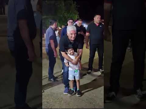 Candelaria bailó al ritmo de la música en el cierre de la Fiesta Nacional del Melón