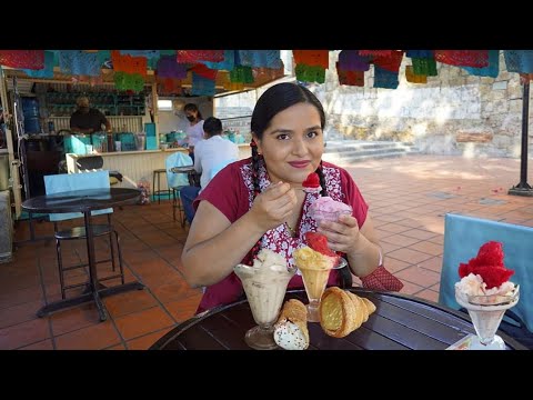Nieves de garrafa de Oaxaca México.