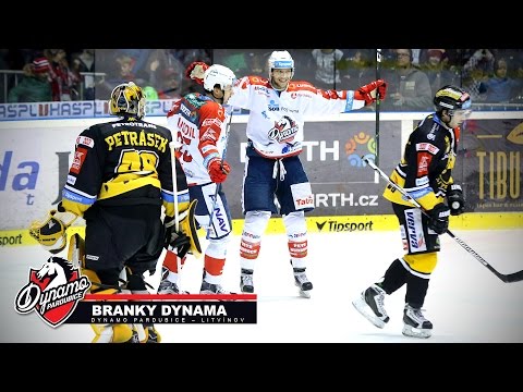 Branky Dynama v utkání s Litvínovem