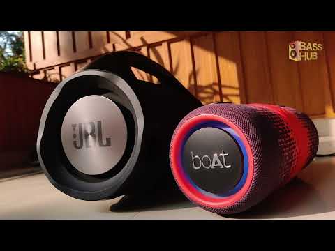Boat Stone 1200f  vs  Jbl Boombox  Bass Test Full Volume