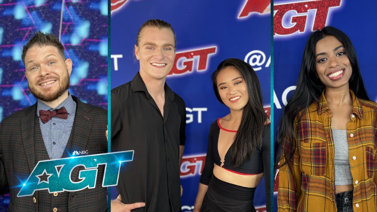 Debbii Dawson, Maxence Vire, and Duo Mico React to Their Auditions | AGT 2022 thumbnail