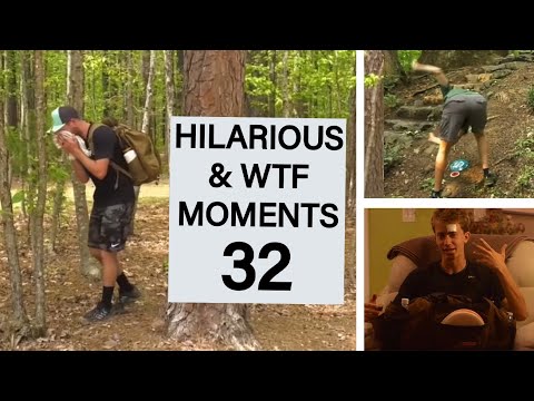 HILARIOUS AND "WTF" MOMENTS IN DISC GOLF COVERAGE - PART 32
