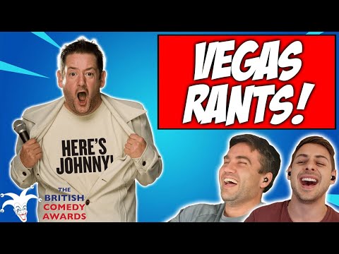 JOHNNY VEGAS RANTS At The British Comedy Awards | Reaction