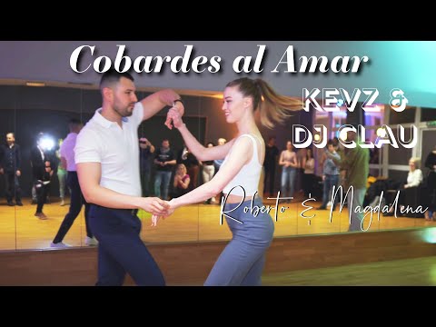 Cobardes Al Amar - Kevz & DJ Clau | Bachata Dance | Roberto & Magdalena