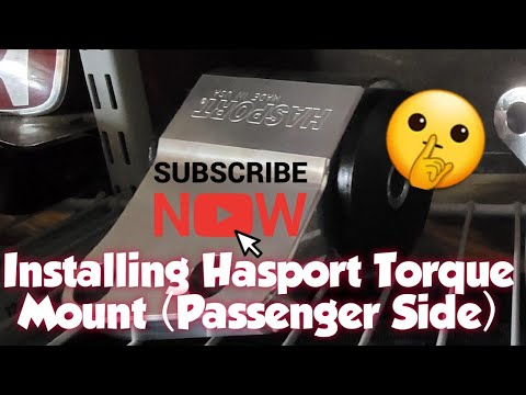 How to: Install Hasport Torque 70mm Mount 8th Gen 06 Civic Si