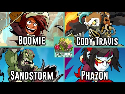 Sandstorm & Boomie vs Phazon & Cody Travis - Winners Semi Final - Spring Championship 2v2