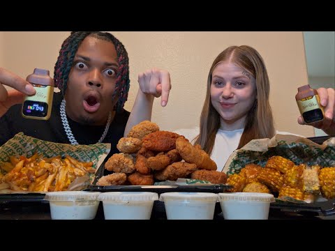 Eating 100 Wingstop Tenders While Faded AF